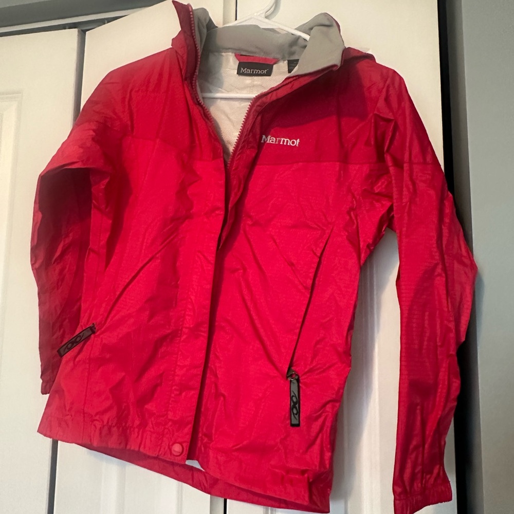 Marmot girls rain jacket